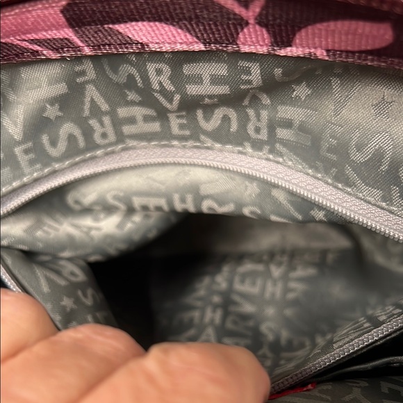 HARVEYS Seatbelt Classic Brown & Pink Leaf and Florals Shoulder Bag Vintage EC - Picture 13 of 17